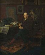 Jules Bastien-Lepage Albert Wolff in His Study oil on canvas